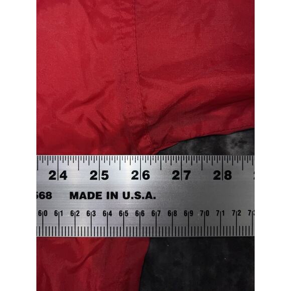 Vintage 90s Chicago Bulls Chalk Line Pullover Jacket – Red – XL - Picture 8 of 9